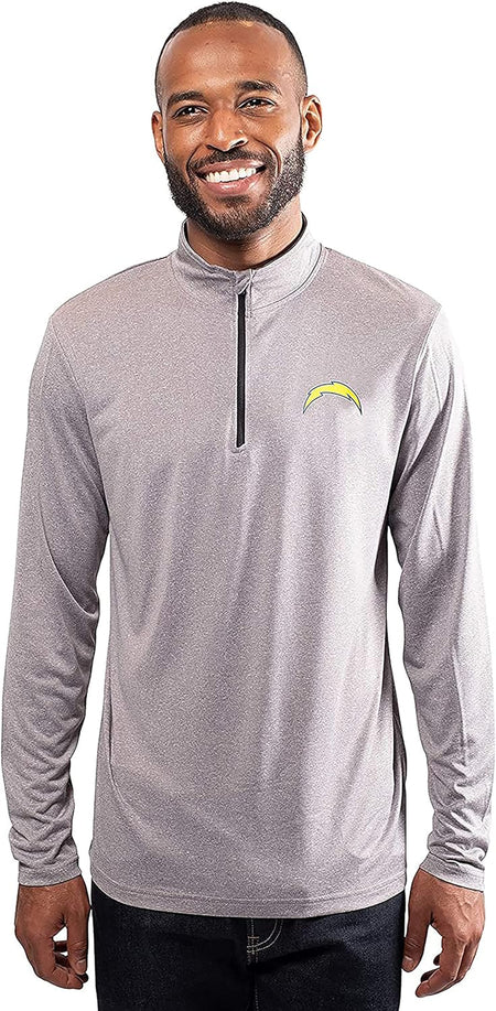 Mens Active Quarter Zip Long Sleeve Shirt
