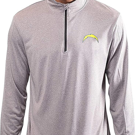 Mens Active Quarter Zip Long Sleeve Shirt